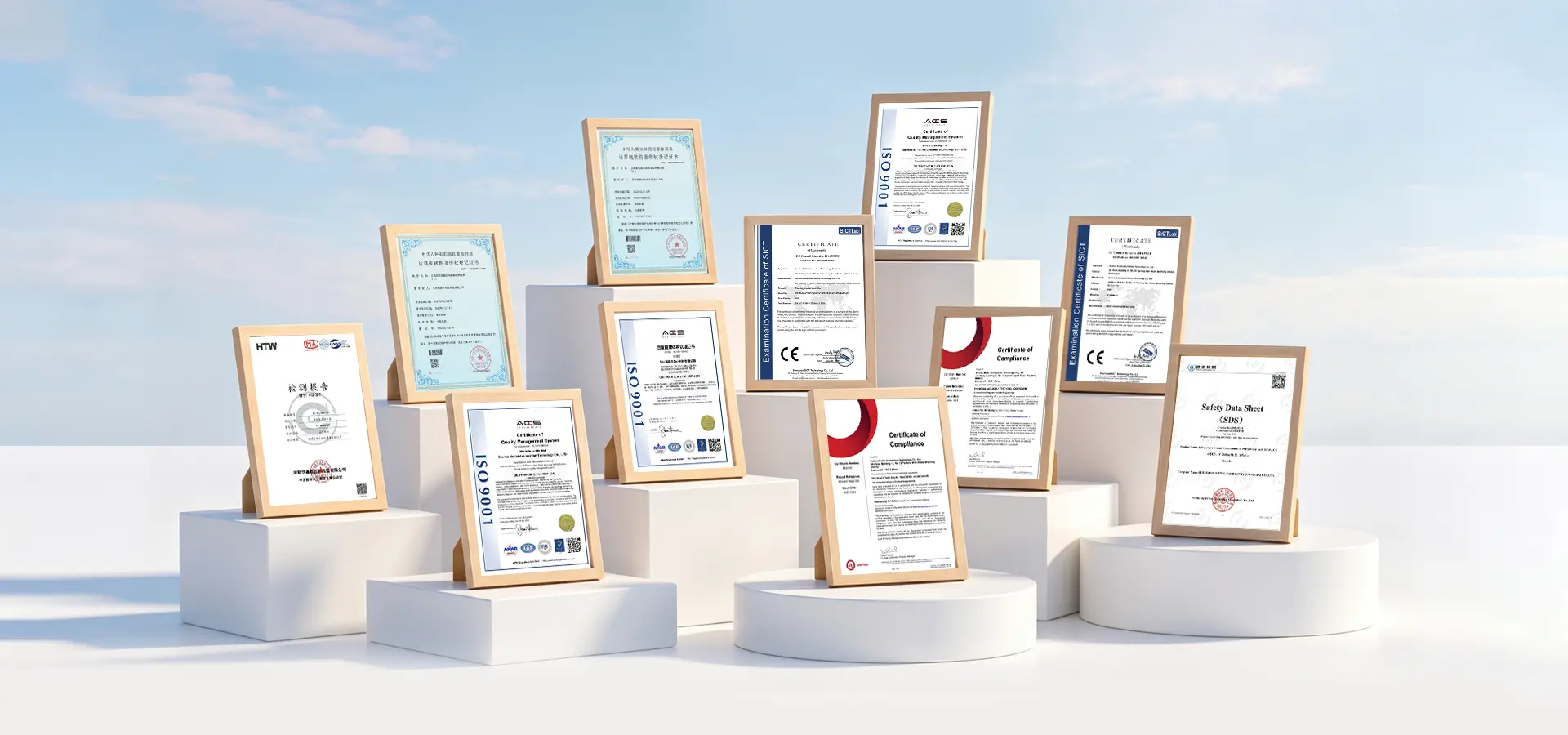 ISO 9001 en CE-gecertificeerde fabrikant in China