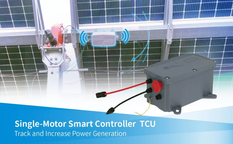 Intelligent and Sub-Controller Multi-Row Solar Tracker