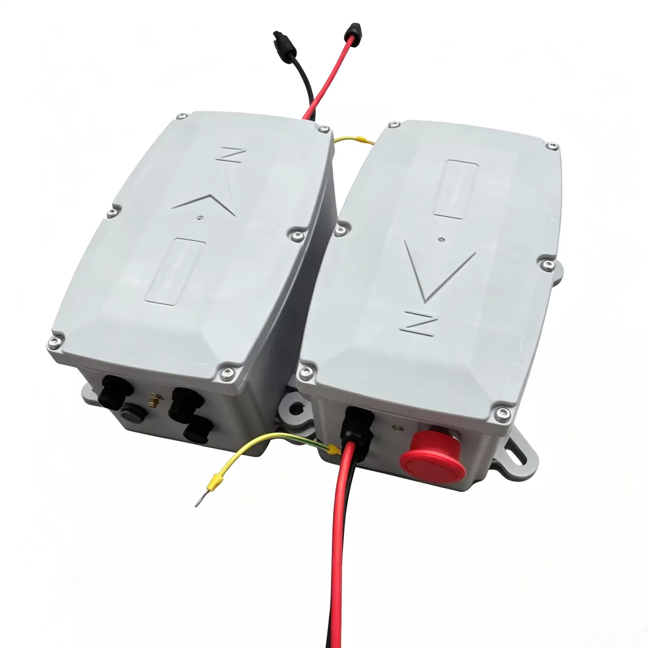 Intelligente en sub-controller multi-row solar tracker